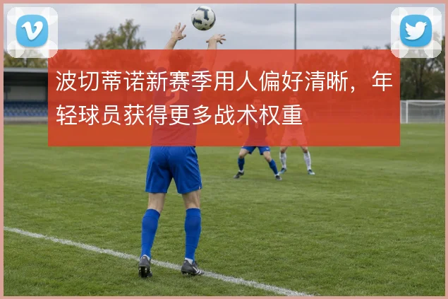 波切蒂诺新赛季用人偏好清晰,年轻球员获得更多战术权重